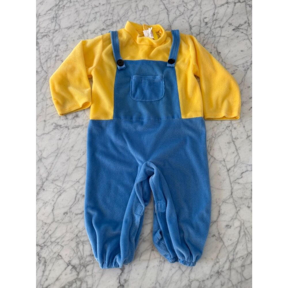 Minion Toddler Fleece Overall Costume Sz 2T Despicable Me
